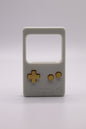 White G10 Clicktendo Slim with Brass Frag Buttons